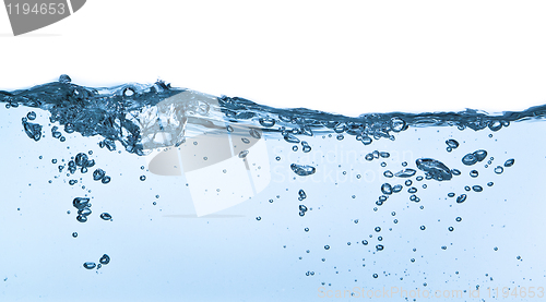 Image of water splashing