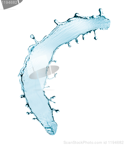 Image of water splashing