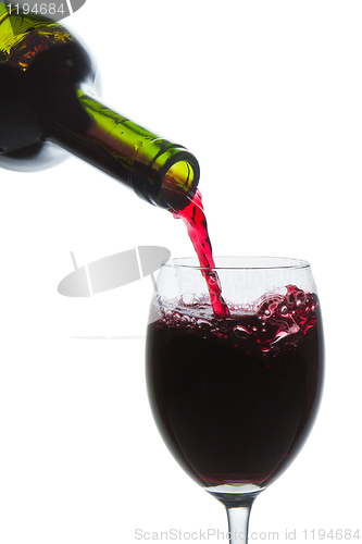 Image of red wine glass