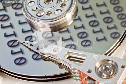 Image of hard drive internals