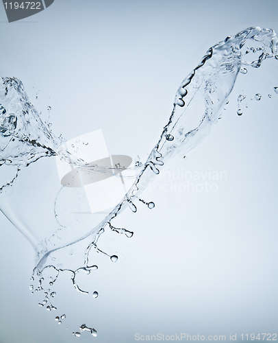 Image of water splash