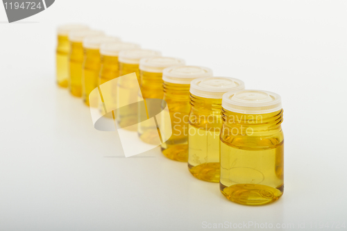 Image of cosmetic glass containers