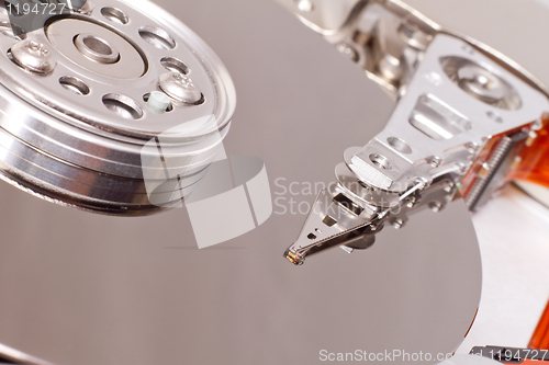 Image of hard drive internals