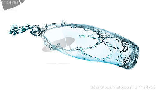 Image of water splashing