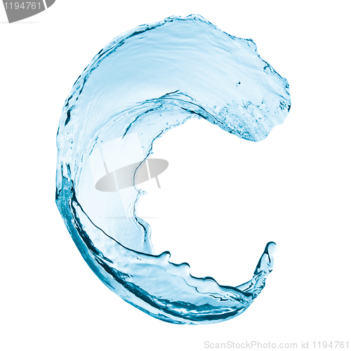 Image of water splash