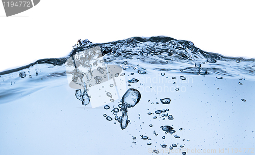 Image of water splashing