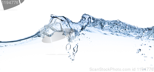 Image of water splashing