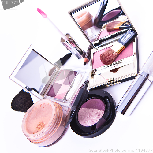 Image of makeup collection