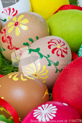 Image of painted easter eggs