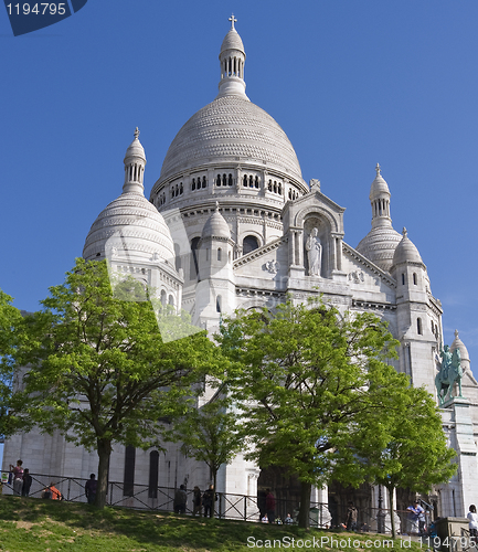 Image of Sacre Coeur Basilica Paris