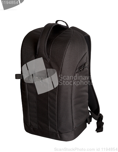 Image of Black photo backpack