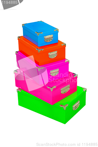 Image of Color boxes