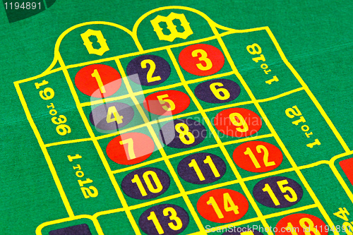 Image of Casino table
