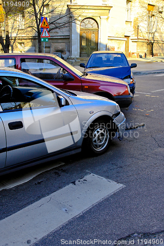 Image of Triple crash accident