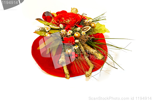 Image of Red arrangement