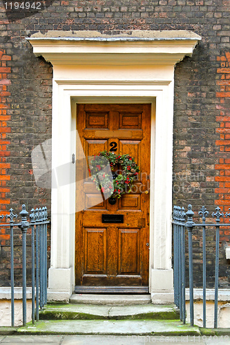 Image of Christmas door