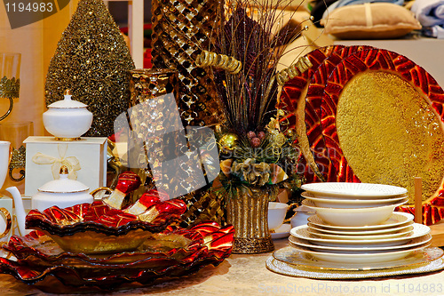 Image of Christmas table