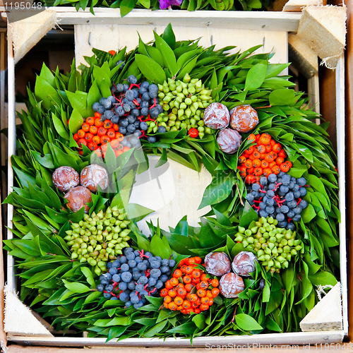 Image of Fruit wreath