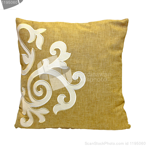 Image of Beige pillow