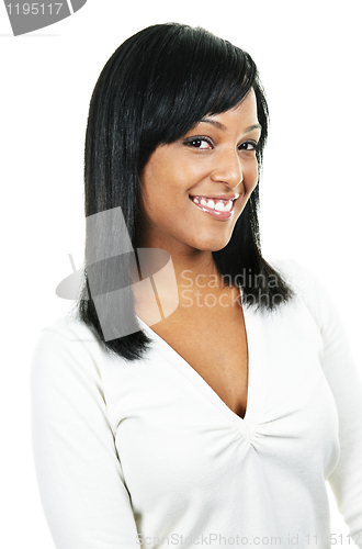 Image of Young woman smiling