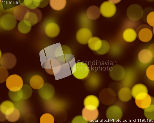 Image of bright bokeh background