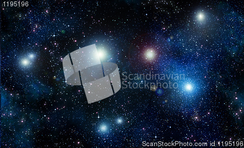 Image of stars in space or night sky