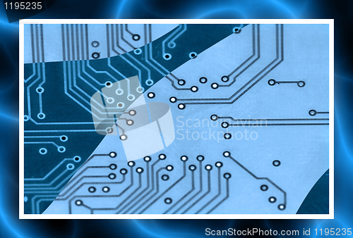 Image of circuit board connections