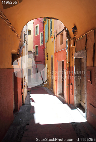 Image of street of menton