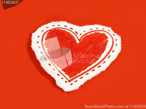 Image of paper heart 