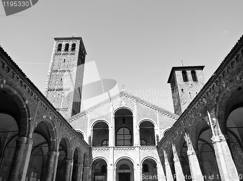 Image of Sant Ambrogio church, Milan