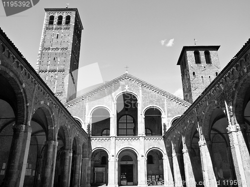 Image of Sant Ambrogio church, Milan