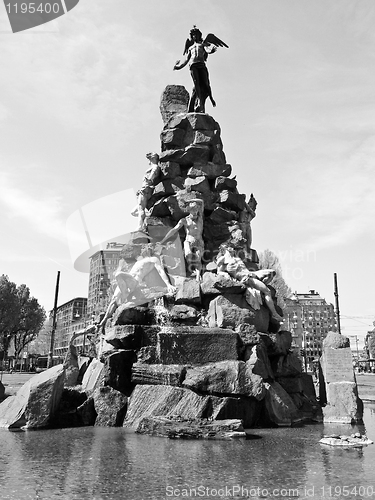 Image of Traforo del Frejus statue, Turin