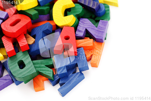 Image of wooden letters