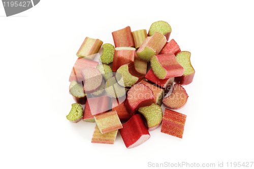 Image of fresh rhubarb