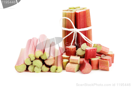 Image of fresh rhubarb