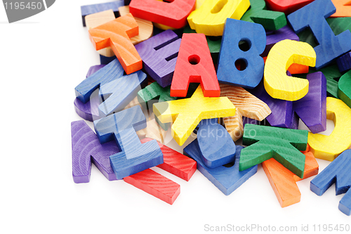 Image of wooden letters