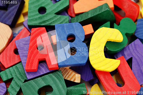 Image of wooden letters