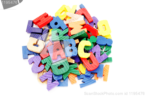 Image of wooden letters