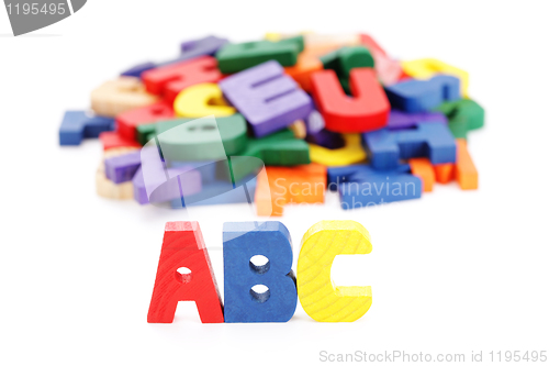 Image of wooden letters