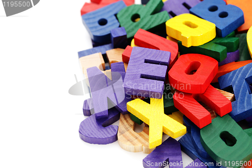 Image of wooden letters