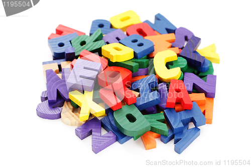 Image of wooden letters