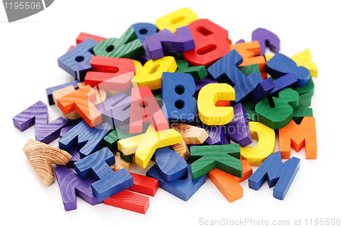 Image of wooden letters