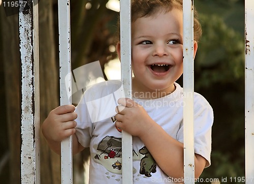 Image of boy enjoys the playground