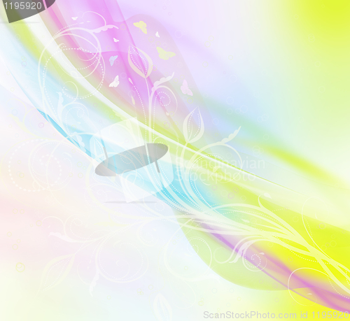 Image of Abstract colorful summer background