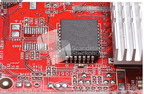 Image of Dusty Circuit board