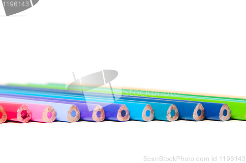 Image of Multicolored pencils