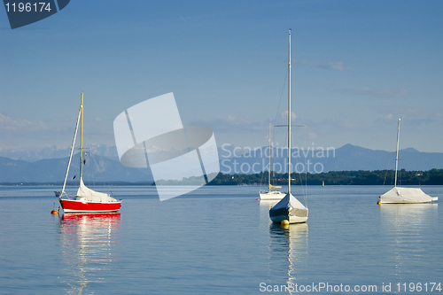 Image of Boats Starnberg Lake