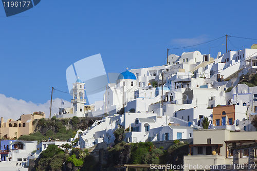 Image of Santorini church