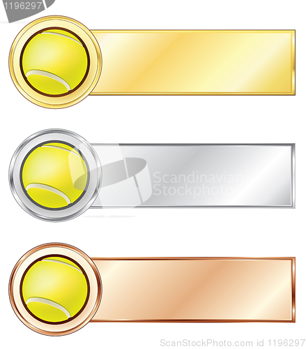 Image of Tennis medals