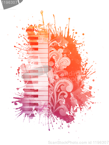 Image of Watercolor Piano